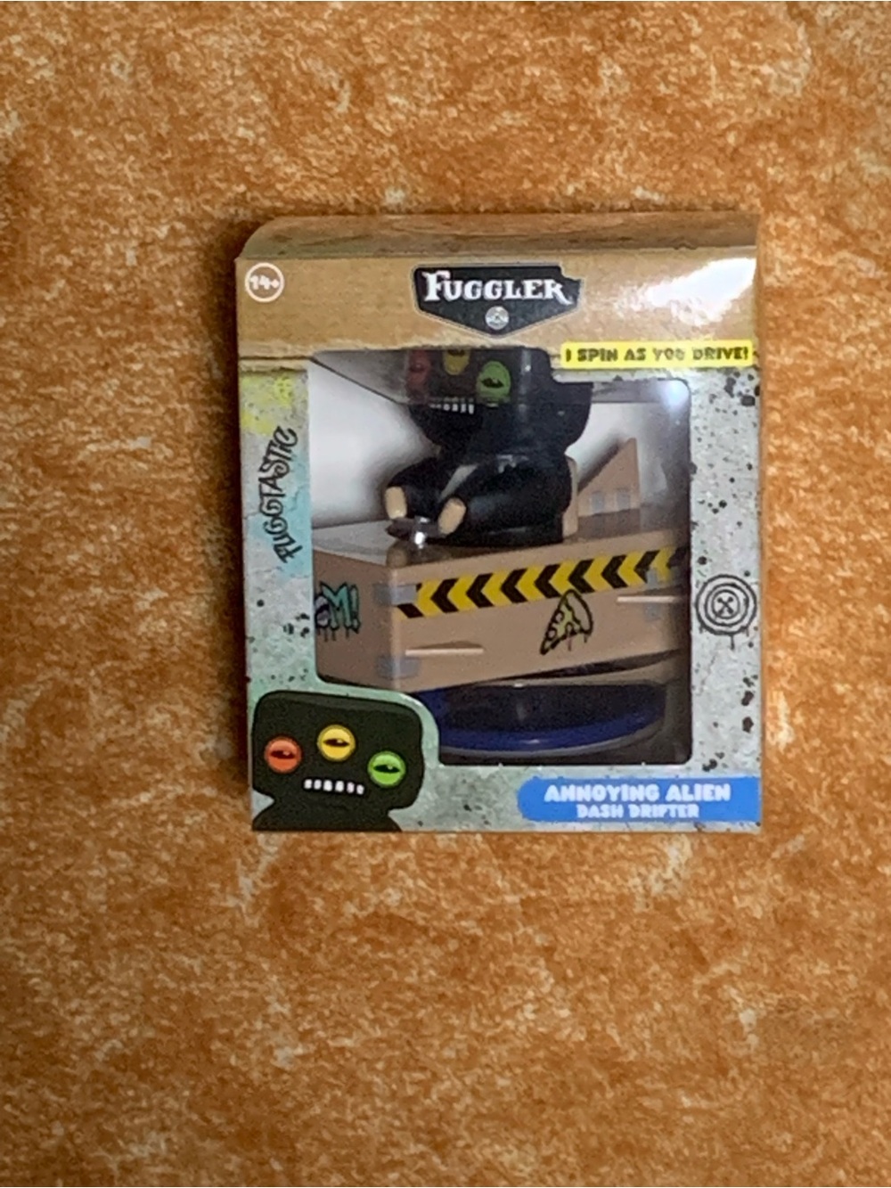Fuggler Annoying Alien Dash Drifter - Tan and Black Reptile Decor